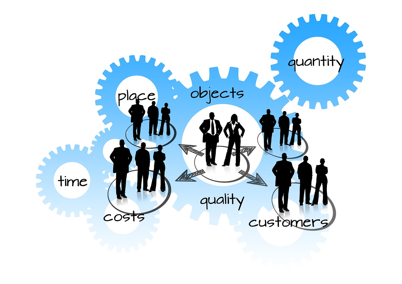 Logistics Personal Group Gears  - geralt / Pixabay